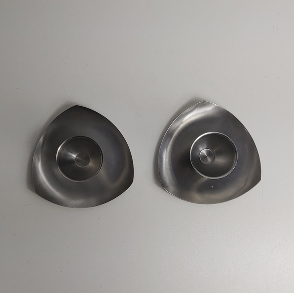 Vintage pair Stainless Steel egg holders - Picture 3 of 13